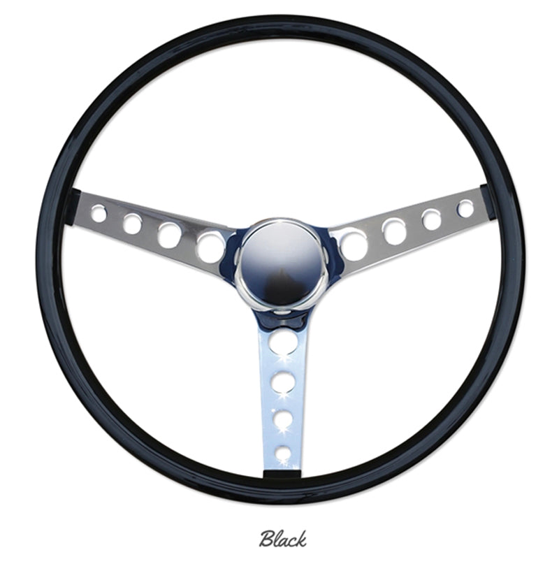 MOONEYES ORIGINAL FINGER GRIP STEERING WHEEL