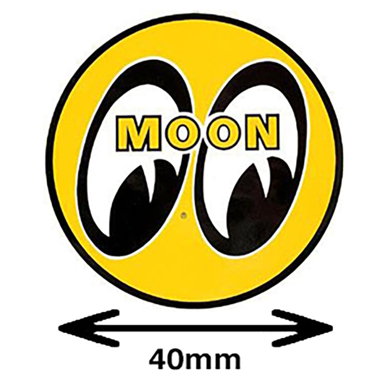 MOON EYEBALL LOGO DECAL 4CM