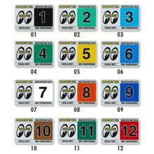 Load image into Gallery viewer, MOONEYES REGISTRATION STICKER
