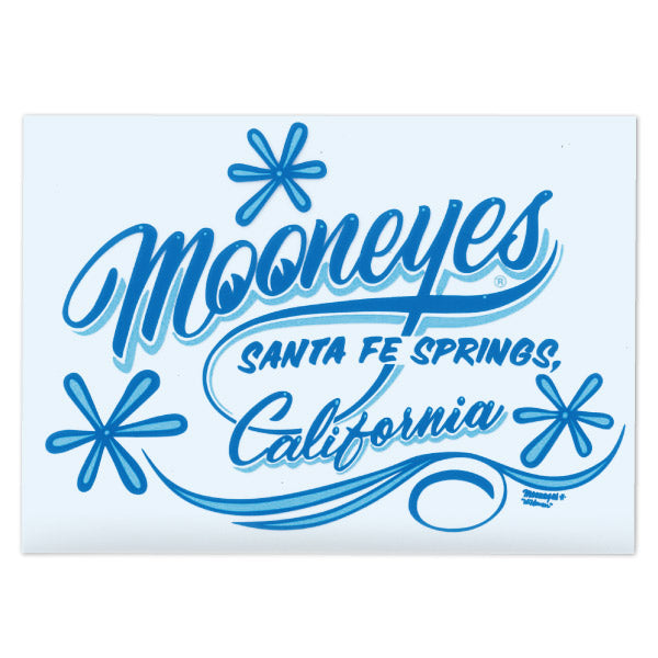MOONEYES SANTA FE SPRINGS CALIFORNIA STICKER