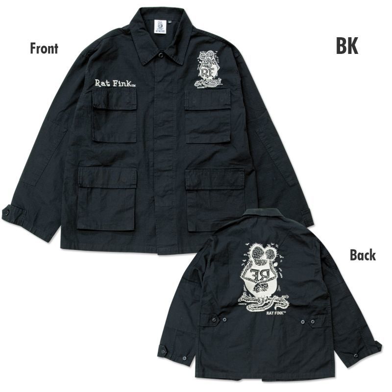 RAT FINK EMBROIDERY BDU JACKET