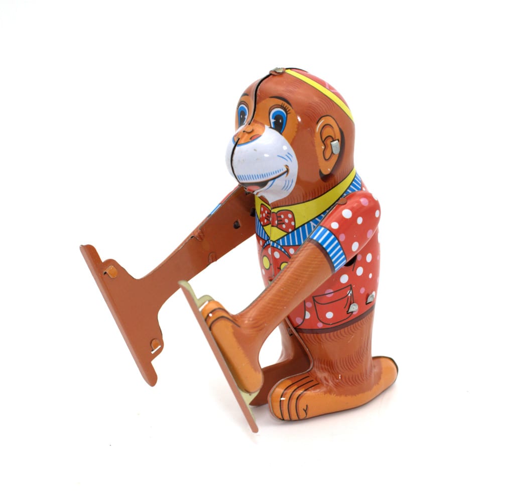 Tin Toy - Wind Up Monkey
