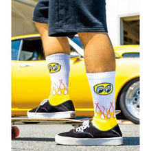 Load image into Gallery viewer, FLAMIN MOON SOCKS
