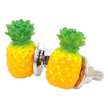 Load image into Gallery viewer, BLUE PANIC PINEAPPLE LICENCE BOLT (PAIR)
