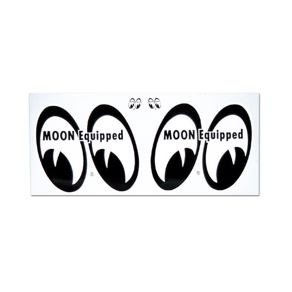 MOON EQUIPPED 4 EYES STICKER