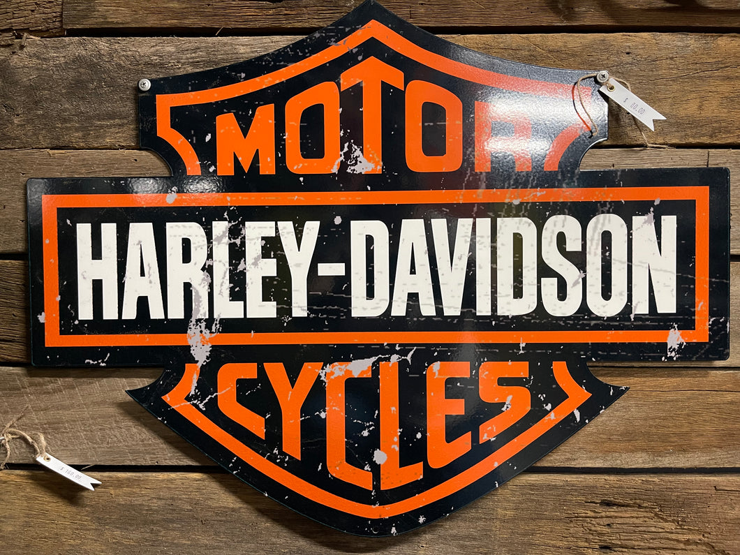 Tin Sign Harley Davidson Shield