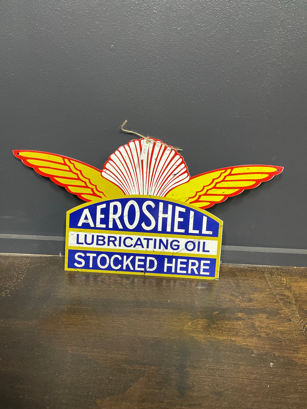 Tin Sign Aero Shell