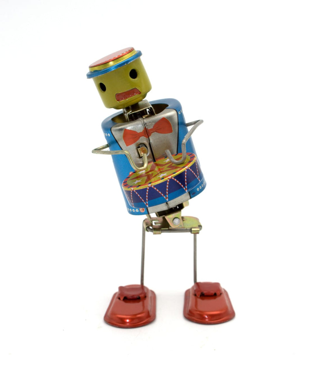 Tin Toy - Robot Drummer Wind Up