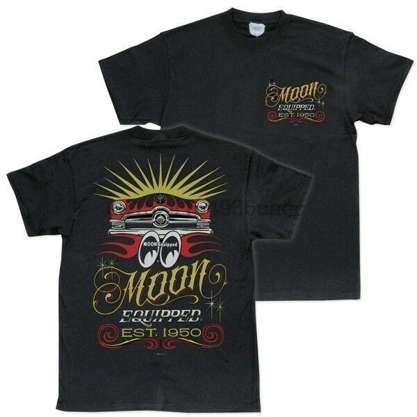 MOON EQUIPPED SCALLOP SHOEBOX T-SHIRT