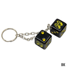 Load image into Gallery viewer, MOON TWIN DICE KEYRING
