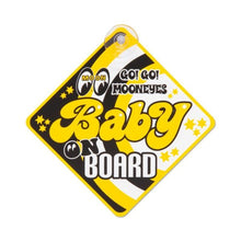 Load image into Gallery viewer, MOON BABY ON BOARD SIGN
