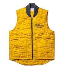 Load image into Gallery viewer, MOON CUSTOM CYCLE SHOP QUILTING VEST
