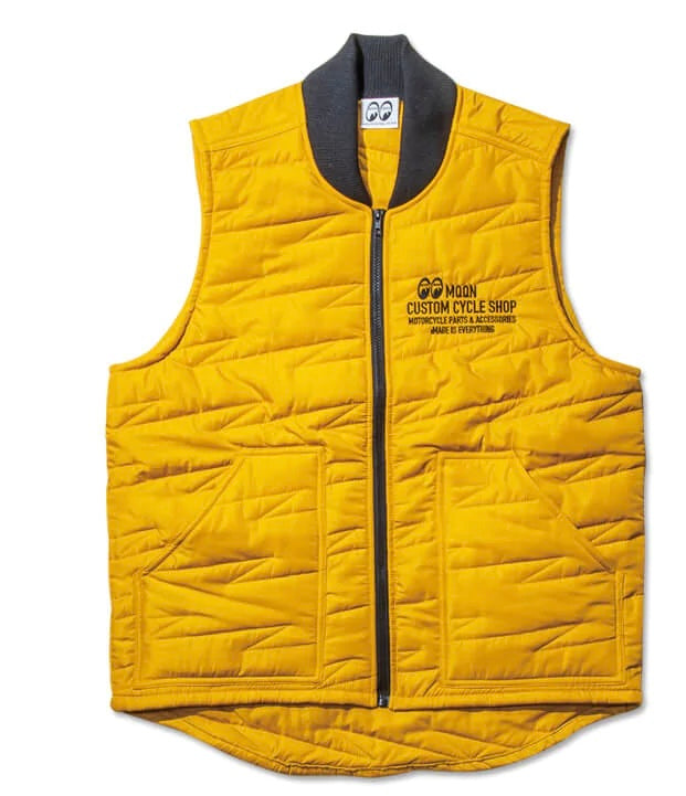 MOON CUSTOM CYCLE SHOP QUILTING VEST