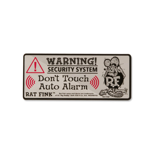 RAT FINK SECURITY STICKER