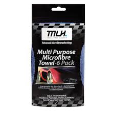Mothers - MLH Multi Purpose Microfibre Towel 6 Pk
