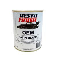 Melomotive - Resto Finish OEM Satin Black 1ltr