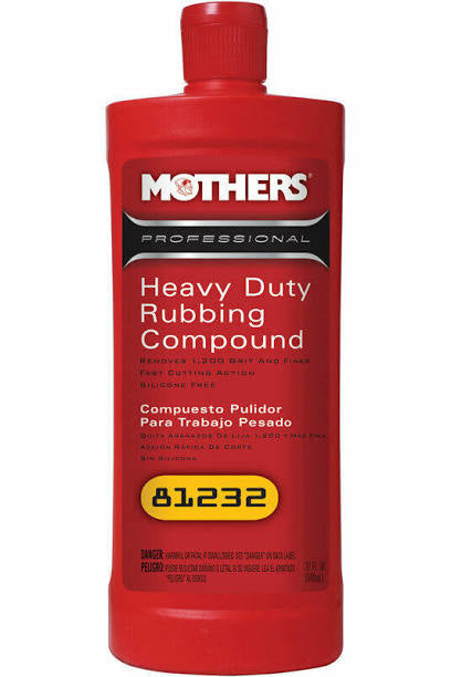 Mothers Professional Heavy Duty Rubbing Compound 946ml