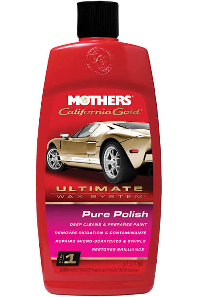 Mothers California Gold Ultimate Wax System Pure Polish